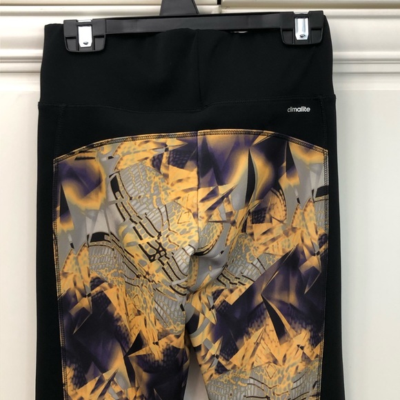 EUC Adidas Climalite techfit girls leggings - Picture 6 of 10